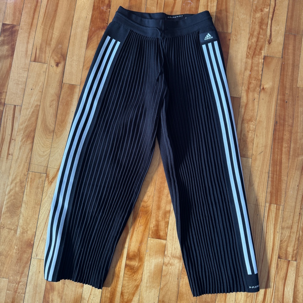 Adidas Black Pleated Pants